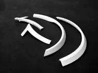 Front fender flares Porsche 997.2 Carrera / Carrera 4 /  997.2 GT3 - TK 351, TK351