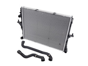 Complete radiator- en koelvloeistofslangset. Porsche 955 Cayenne S / Cayenne turbo. - 95510614201, 955106142010, 95510614200, 95510623910, 95510623800 - GPBH-23800, CR571000P, GPBH-23910