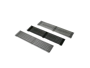 Grille voor achterspoiler. Porsche 930 turbo 3.0ltr - 93055904100, 93055904101 - TK Z 10a, TK Z 10b, TK Z 10c