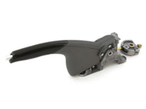 Freno a mano in carbonio e cuoio. Porsche 986 Boxster / 996 - 99642498002C50, 99642498002