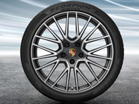 Cerchi in lega da 21' Cayenne RS Spyder e pneumatici estivi Porsche originale - 9Y0044660H, 9Y0044661H