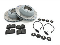 Plaquettes de frein arrière et ensemble de disques de frein. Porsche 965 Turbo - 96535204100, 96535204200, 96435193903, 96435193904, 96435193905, 96461236501, 96435193903BRE, 96535209601, 99635208600, P85094, 93035193802, 93035193803, 93035193804, 93035193805, 93035194015, 93035194025, 95135193005, 95135193006, 95135193016, 95135193901, 95135193902, 95135193903, 95135193904, 95135193905, 95135193908, 96435193002, 96435193902, 96435293000, 96535293000, 96535293003, 96535293004, 96535293900, 96535293903, 99335293003, 99335293903, 96461236500, 96461236502, 96435209600