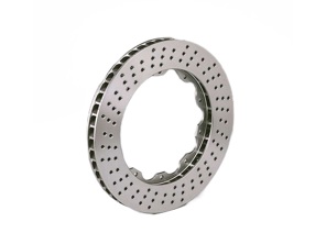 Rotor de disco de freno trasero, perforado. Brembo GT 380x28mm