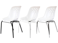 Silla de conferencia Speedster, asiento blanco - 9902500310, 9902500210, 9902500110