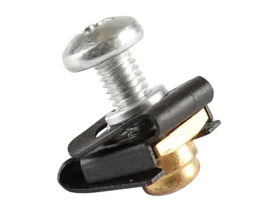 Speed nut clip - air intake guide / rear bumper cover mounting. Porsche 928 - 99950731212 - 1696001900