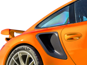 Side intake vent carbon fibre. Porsche 997 turbo / turbo S - 99750436101G2x, 99750436201G2X - C3-PORSCHE1700