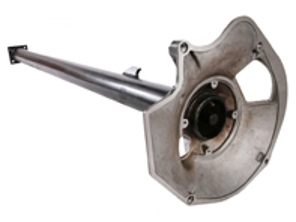 Tubo central con eje de hélice. Porsche 924S / 944 Caja de cambios manual - 94442101202, 944421012BX