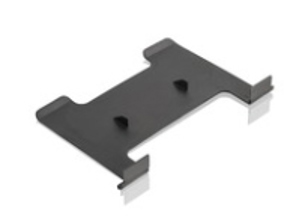 Cassette rack, Black. Porsche 924 / 928 / 944 / 968 - 9285557310201C