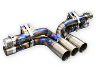 Silencieux arrière sport tube droit Porsche 911 GT3 GT3 RS et 911 R - 99711102792, 99711102799, 99111102790 - TSPO991GT317.001.T