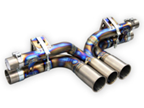 Sports exhaust rear silencer straight pipe Porsche 911 GT3 GT3 RS and 911 R - 99711102792, 99711102799, 99111102790 - TSPO991GT317.001.T