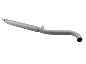 Tubo de escape con amortiguador de 850 mm de longitud. Porsche 914 - 021251171F, 021251171P, 021251171M, 021251171N, 021251185C, 022251185 - 8120703400