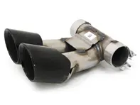 Tubo de escape, Negro. Porsche 981 Caimán / 981 Boxster - 98111136162, 98111136161, 98111136160