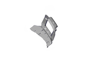 Air outlet frame rear bumper Matt Black. Porsche 992 Dakar - 992807941DOK1, 992807942DOK1, 992807941D OK1, 992807942D OK1