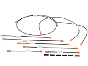 Bremsleitungssatz. Porsche 911 1967-68 LHD - 90135560301, 90135560401, 90135561102, 90135561200, 90135561900, 90135562001, 90135562200, 90135562700, 91435569100, 9013556200Y - 1661500410