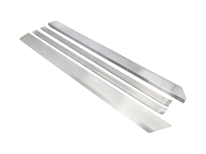 Deurdrempel Zijdrempelbeschermers Set GEMALEN AFWERKING. Porsche 911 1965-73 - 90155111550, 90155111650 - IA.008.003