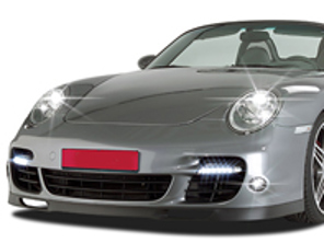 Front bumper turbo look. Porsche 911 (997) 2005-06/2008