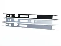 Dashboard aluminium sierlijst. Porsche 964 / 993 - 96455201030, 96455201020