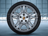 19' Panamera Design Alloy Wheels & Tyres Original Porsche - 97004460204, 97004460224, 97004460284