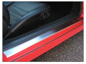 Rennline Stainless Steel Plate Set. PLAIN. Porsche 944/924/968 - SP10