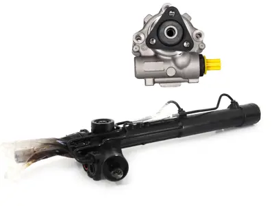 Lenkgetriebe und Servopumpe. Porsche 987 Boxster / 987C Cayman / 997.1 Rechtslenker - 411091500322, 99631405002, 99631405003, 99631402004, 99631402005, 99731402000, 99734701209, 99734701208, 99734701207, 99734701205, 99734701204, 99734701206