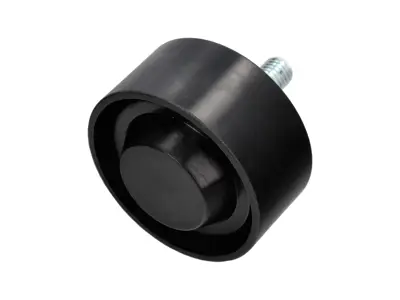 Rullo di rinvio della puleggia tenditrice della cinghia di trasmissione. Porsche 955 / 957 / 958 Cayenne - 95510227600 - EG50146