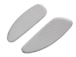 Seitliche Ansaugschutzgitter von Rennline. Porsche 718 Boxster / Cayman