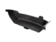 Luchtgeleider voorbumper, matzwart. Porsche 95B.2 Macan 2.0L / 95B.3 Macan 2.9L 2019>> - 95B12167, 95B121673D, 95B121674D, 95B121673DOK1, 95B121674DOK1