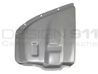 Sección delantera del panel de reparación del guardabarros interior. Porsche 911 1965-68 - PP236AL, PP236AR, P236AL, P236AR, 90150197330, 90150197430