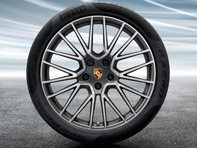 Cerchi in lega da 21' Cayenne RS Spyder e pneumatici estivi Porsche originale - 9Y0044661G
