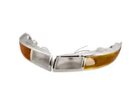 Glatte vordere Blinker- und Standlichteinheiten. Porsche 911 - 901631401402/1, PCG63193520, PCG63193620, 90163140103, 90163140203 - SC36-