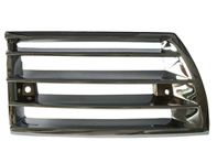 Rejilla de claxon metálica con acabado cromado. Porsche 911 / 912 1969-73 - 90155943127, 90155943227 - LI.013.001, LI.013.002, 9355, 9356, 911273, 911274, 1684500276, 1684500286