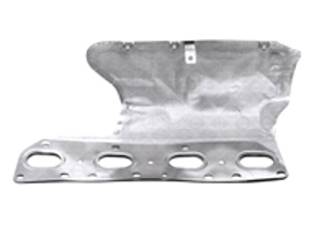 Placa protectora para colectores de escape. Porsche 970 Panamera - 94811104101, 94811104201, 574.672, 574.682