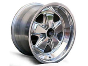 16' Ultralite Chrome Fuchs Style Alloy Wheels 9.0J ET15 For Porsche Car