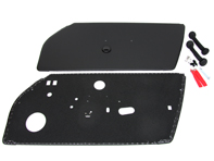 Paneles de puerta RS / RSA / Backdate Style en cuero negro para Porsche 911 / 912E / 930 / 964 / 993 1974-96