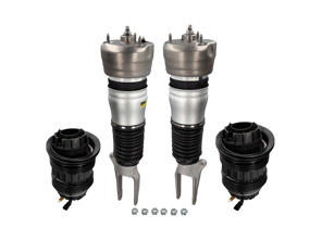 Front and Rear air suspension shock absorber package, SET OF 4. Porsche 970.1 Panamera 2010 - 2013 - 97034305207, 97034305208, 97034305209, 97034305210, 97034305211, 97034305212, 97034305214, 97034305215, 97034305216, 97034305217, 97034305218, 97034305220, 97034305221, 97034305222, 97034305223, 97034305107, 97034305108, 97034305109, 97034305110, 97034305111, 97034305112, 97034305114, 97034305115, 97034305116, 97034305117, 97034305118, 97034305120, 97034305121, 97034305122, 97034305123