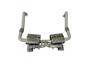 2.0ltr/2.5ltr to GT4 Rear Valance Conversion Non-Valved Exhaust System. Porsche 718 Boxster / Cayman - 9M982251052GT4