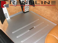 Rennline Track Mat. Driver Side. Porsche 996 / Boxster 986 - TM07