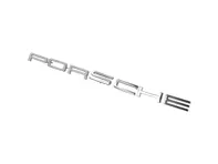 P O R S C H E - Chrome Badge. Porsche 911 1966-73 - 901.559.301.23, 90155930123, 901.559.301.22, 90155930122, 90155930123