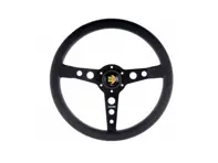 Lenkrad prototipo - schwarz / schwarzes Leder - Momo - M11111525211R