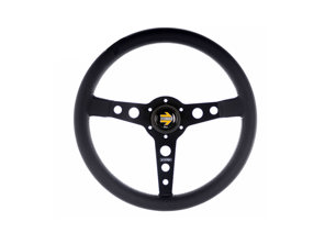 Prototipo stuurwiel - zwart / zwart leer - Momo - M11111525211R