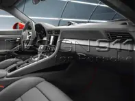 Paquete Interior en Aluminio Cepillado para autos MANUALES. Porsche 991 - 99104480047, 99104480048