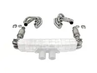 CARGRAPHIC GT Sportauspuffanlage, nachgerüstet mit ID45 GT, ohne Heizung, ohne Klappen, für GT3-Schalldämpfer. Porsche 964 Carrera 2/4/RS - 96411104504, 96411104605, 96411104502, 96421103905, 96421103932, 96421104004, 997111027A1