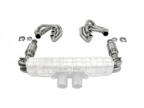 CARGRAPHIC GT Sport uitlaatsysteem (backdate) met ID42 GT, geen verwarming, geen kleppen, voor GT3-uitlaatdemper. Porsche 964 Carrera 2/4/RS - 96411104504, 96411104605, 96411104502, 96421103905, 96421103932, 96421104004, 997111027A1