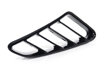 Kotflügel-Luftauslassgitter hinten, schwarz. Porsche 987.2 Boxster S - 98750456101041, 98750456101, 98750456201041, 98750456201
