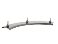 Piastra di fissaggio sezioni angolari paraurti posteriore. Porsche 964 - 96450509101