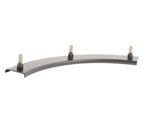 Piastra di fissaggio sezioni angolari paraurti posteriore. Porsche 964 - 96450509101