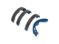 Handbrake shoes. Porsche Panamera 970 / 981 Boxster / 981C Cayman / 991 Carrera - 97035299300, 97035299301, 97035299302, 298698533, 971698533, 971698533C, 971698533D, 971698533AA, 971698533E