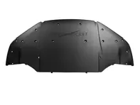 Bandeja inferior delantera de fibra de carbono para la carga aerodinámica. Porsche 718 Cayman GT4 RS - 99150460109, 99150460107 - SRUDFASV1