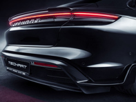 TechArt 扩散器框架带尾翼。保时捷 9J1.1 / 9J1.2 Taycan - 09J.121.500.009 - 09J.121.500.009