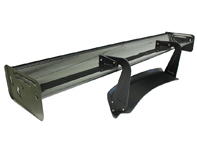 Carbon fibre swan neck rear spoiler. Porsche 987 Cayman